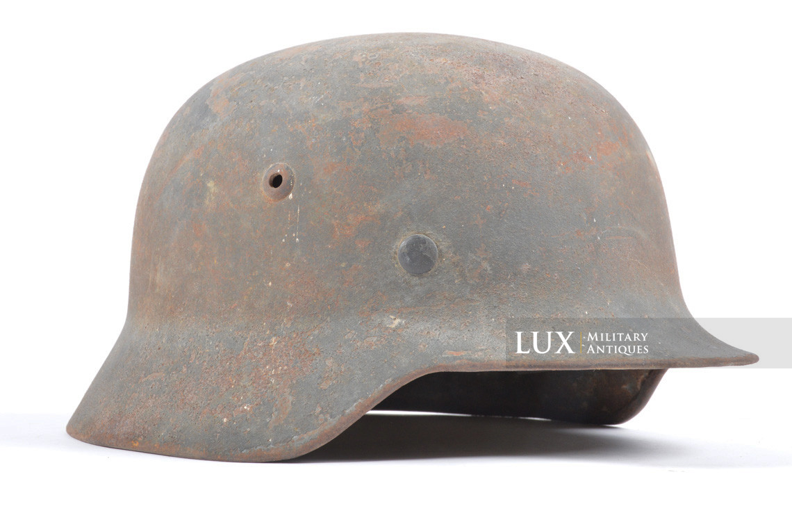 Casque allemand M35 Heer reconditionné, « dans son jus » - photo 10