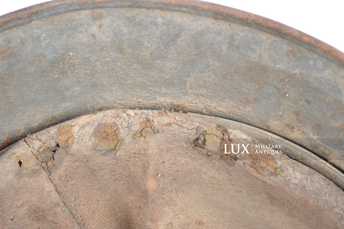 Casque allemand M35 Heer reconditionné, « dans son jus » - photo 32