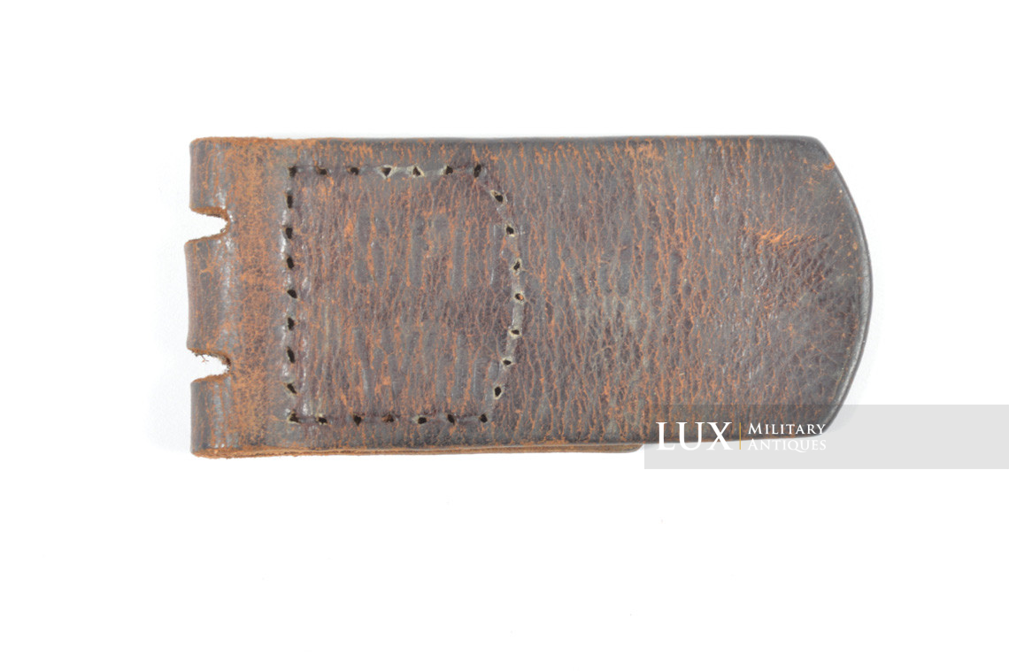 German Luftwaffe belt buckle leather tab, « L.B.A. 1937 » - photo 8