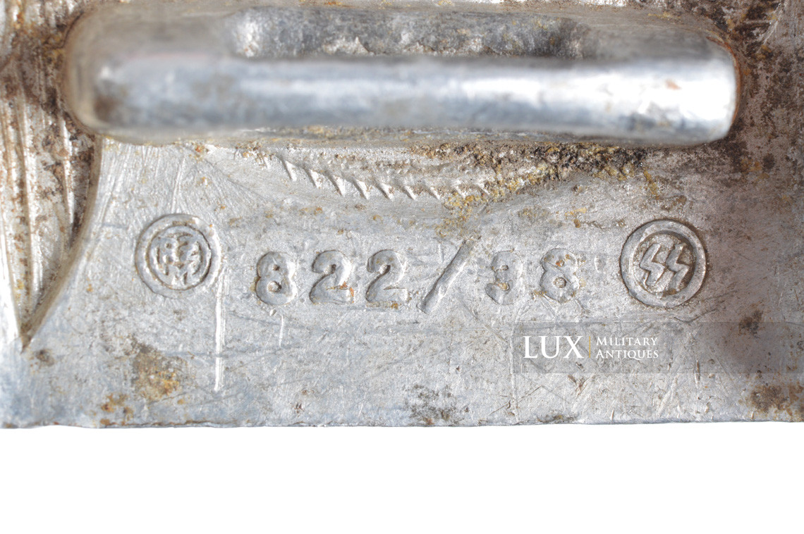 Waffen-SS EM’s belt buckle, « RZM 822/38 SS » - photo 12