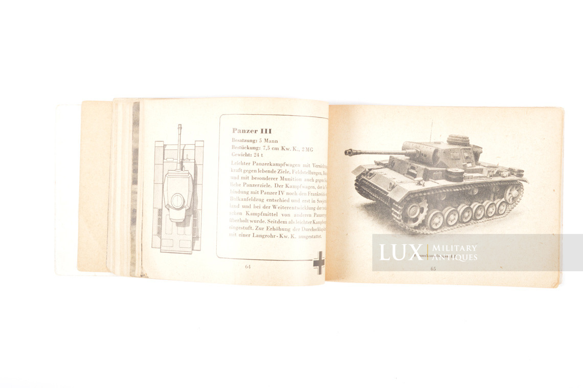 Rare late-war German photo booklet, « Die Panzertruppen » - photo 25
