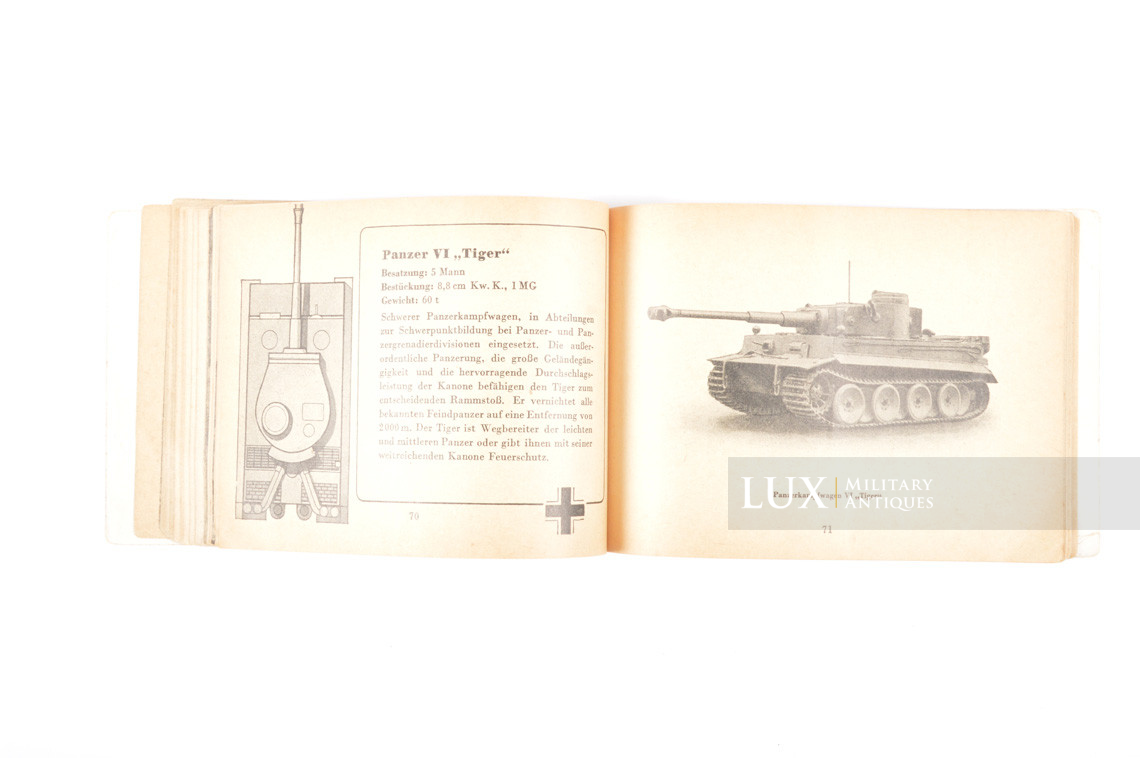 Rare livret allemand,« Die Panzertruppen » - photo 28