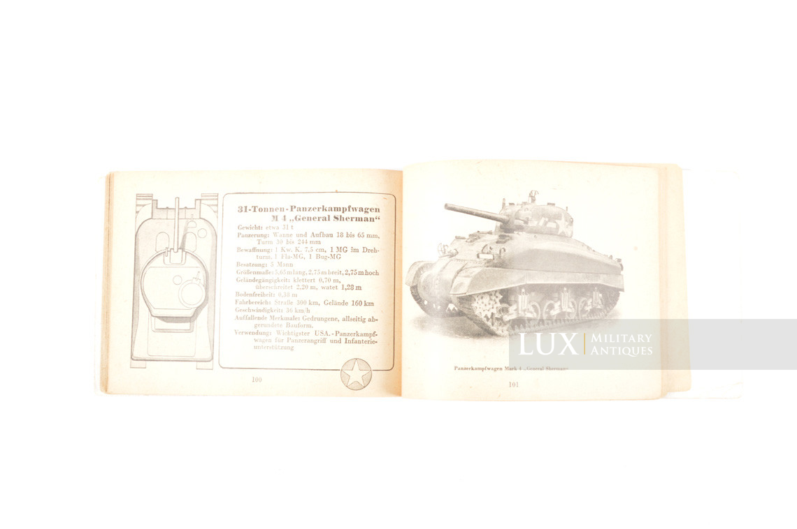 Rare livret allemand,« Die Panzertruppen » - photo 41