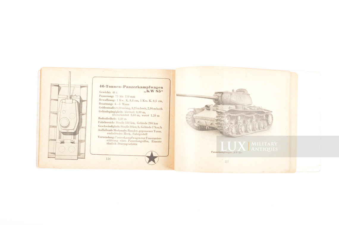 Rare livret allemand,« Die Panzertruppen » - photo 44