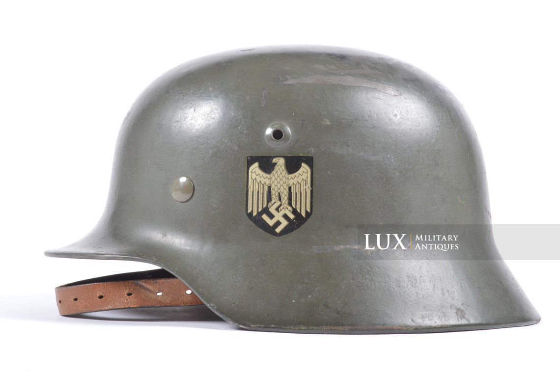 Casque M35 Heer double insigne, « SE64 » - photo 4