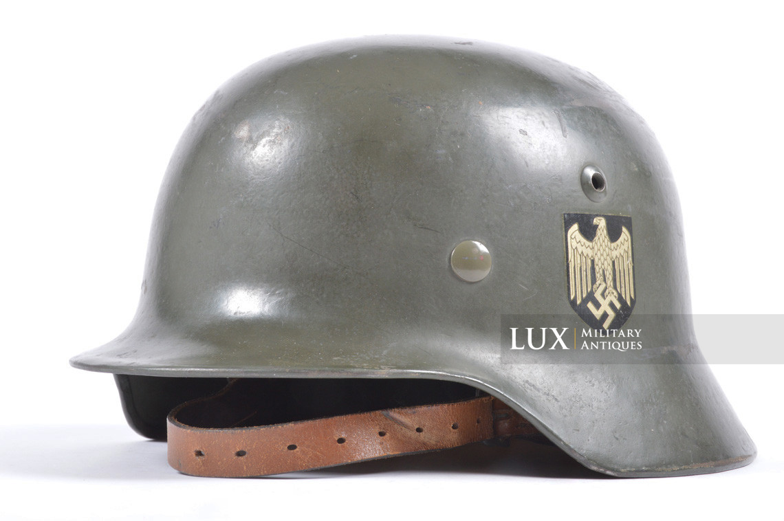 Casque M35 Heer double insigne, « SE64 » - photo 7