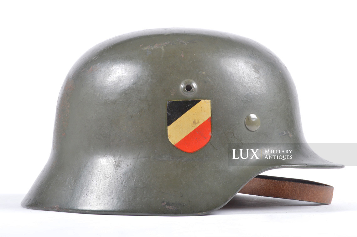 Casque M35 Heer double insigne, « SE64 » - photo 10