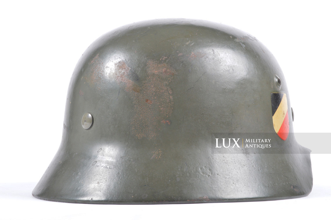 Casque M35 Heer double insigne, « SE64 » - photo 11