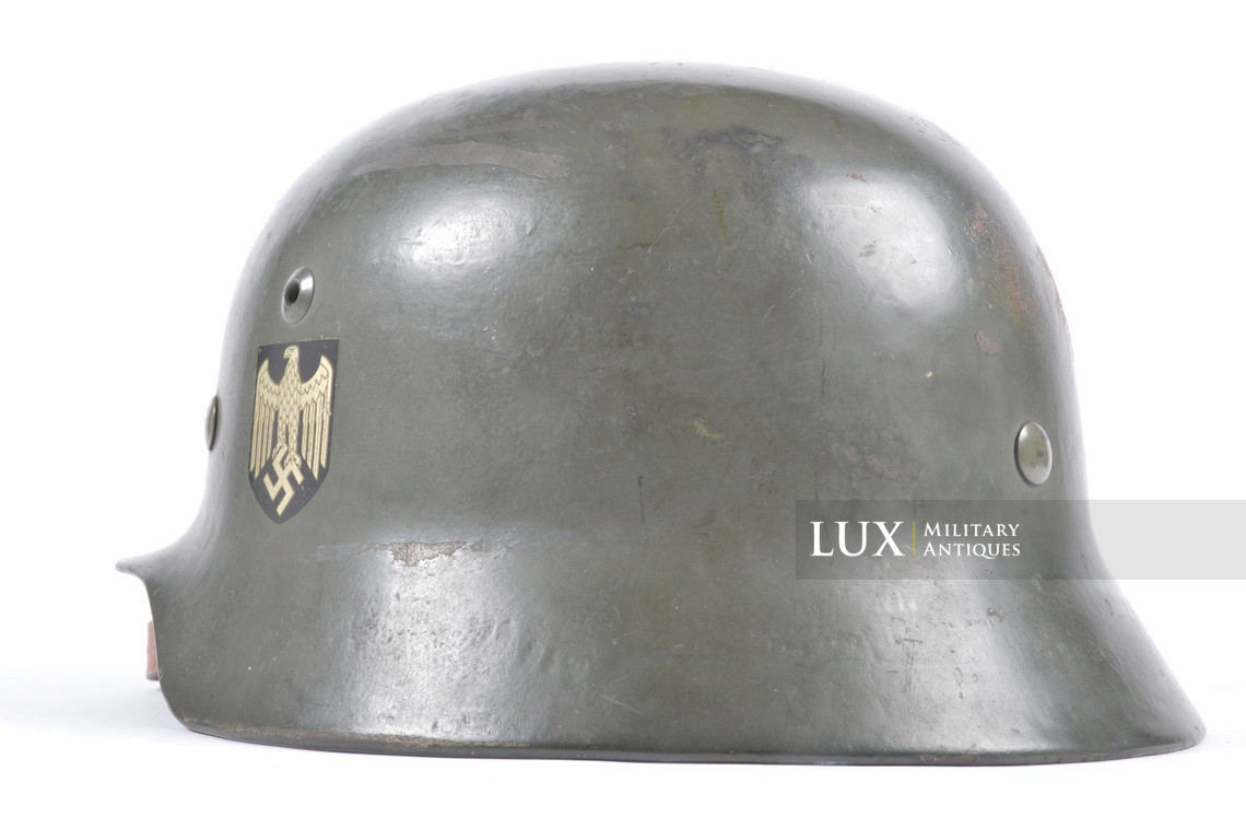 Casque M35 Heer double insigne, « SE64 » - photo 13