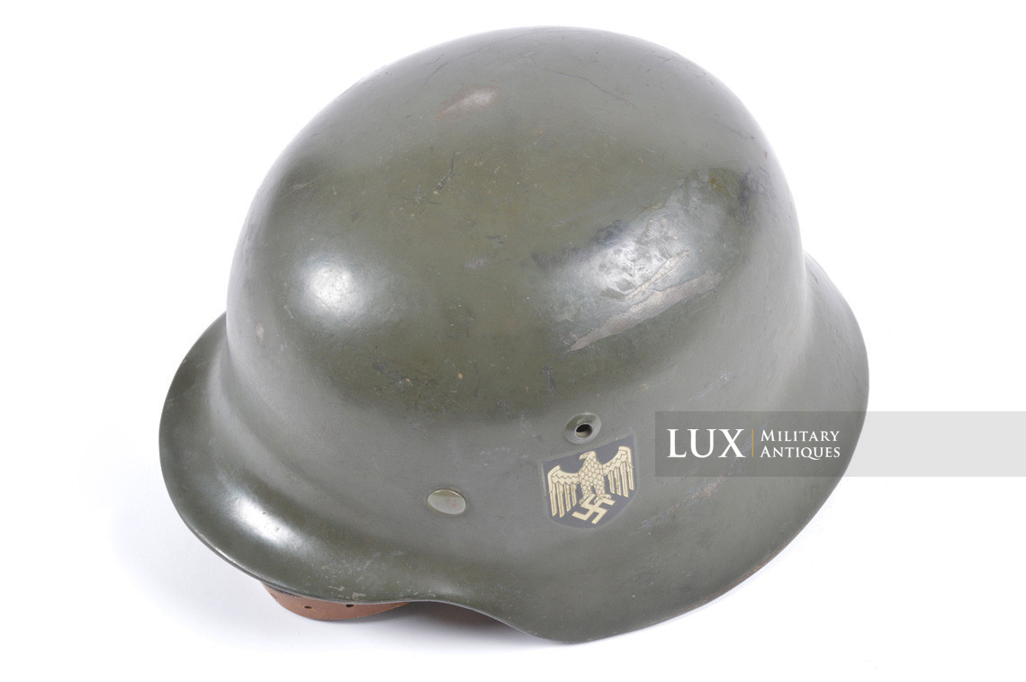 Casque M35 Heer double insigne, « SE64 » - photo 14