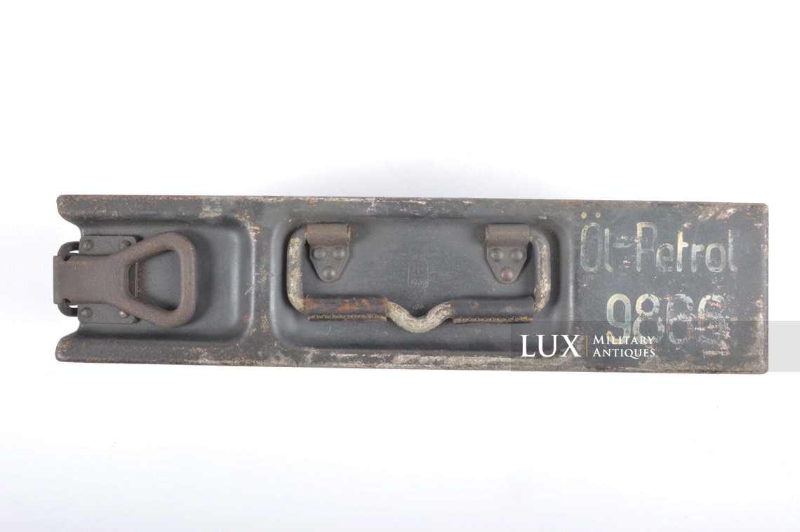 Caisse à munitions MG34/42 précoce, « Öl-Petrol » - photo 9