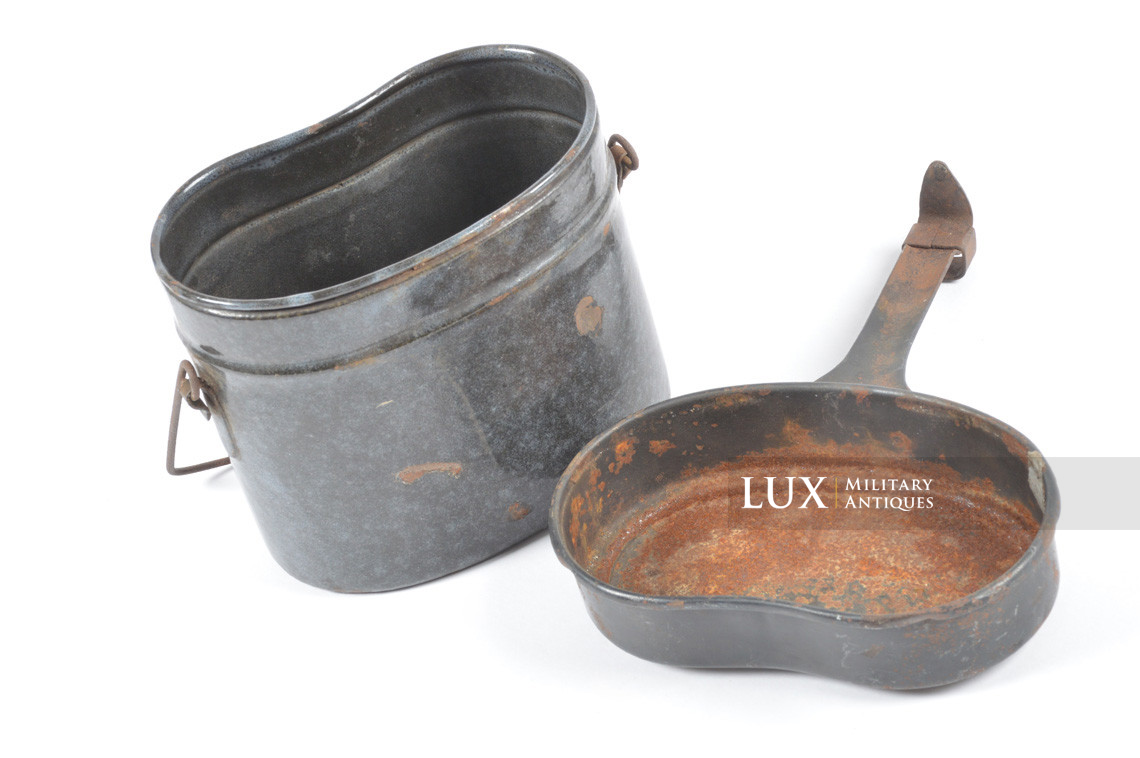 German enameled late-war mess kit, « DMN44 » - photo 14