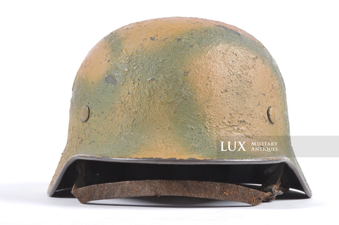 Casque M40 Heer texturé et camouflé trois tons « Normandie » - photo 8