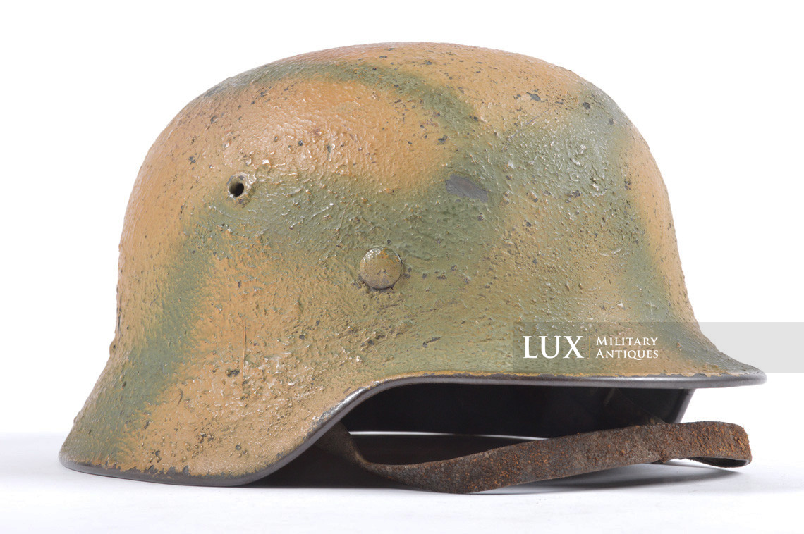 Casque M40 Heer texturé et camouflé trois tons « Normandie » - photo 9