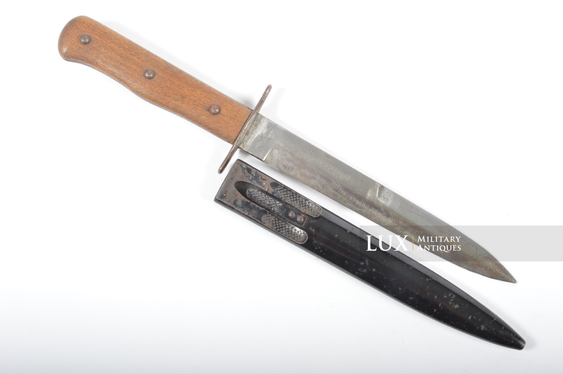 German Luftwaffe fighting knife, « W » - photo 4