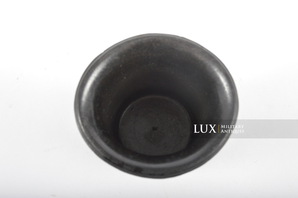 Gobelet de gourde allemande en bakelite noir, « gfc 1943 » - photo 11