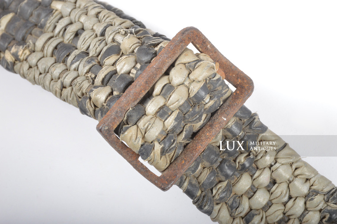 Late-war German MG34/42 ammo box carrying strap, « ersatz » - photo 8