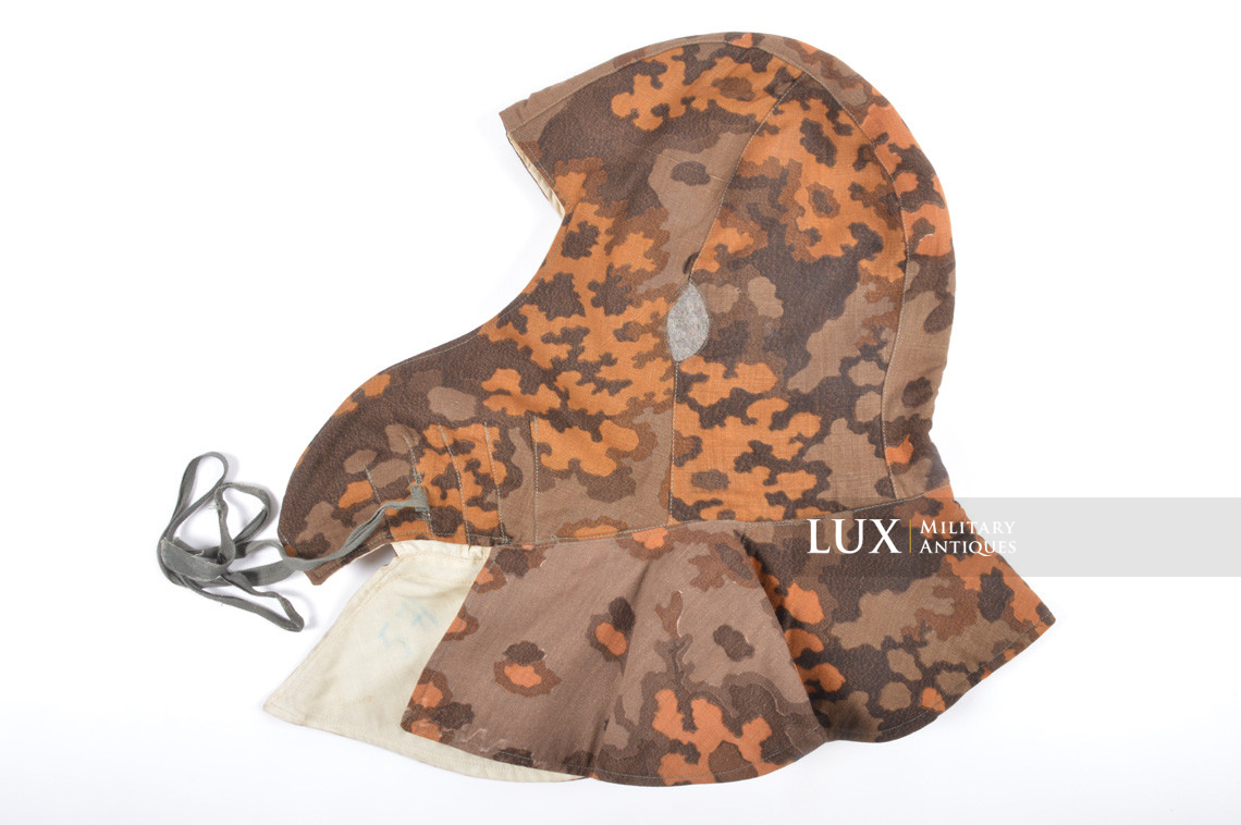 Waffen-SS Oak Leaf « A » autumn reversible to white winter camouflage hood - photo 4