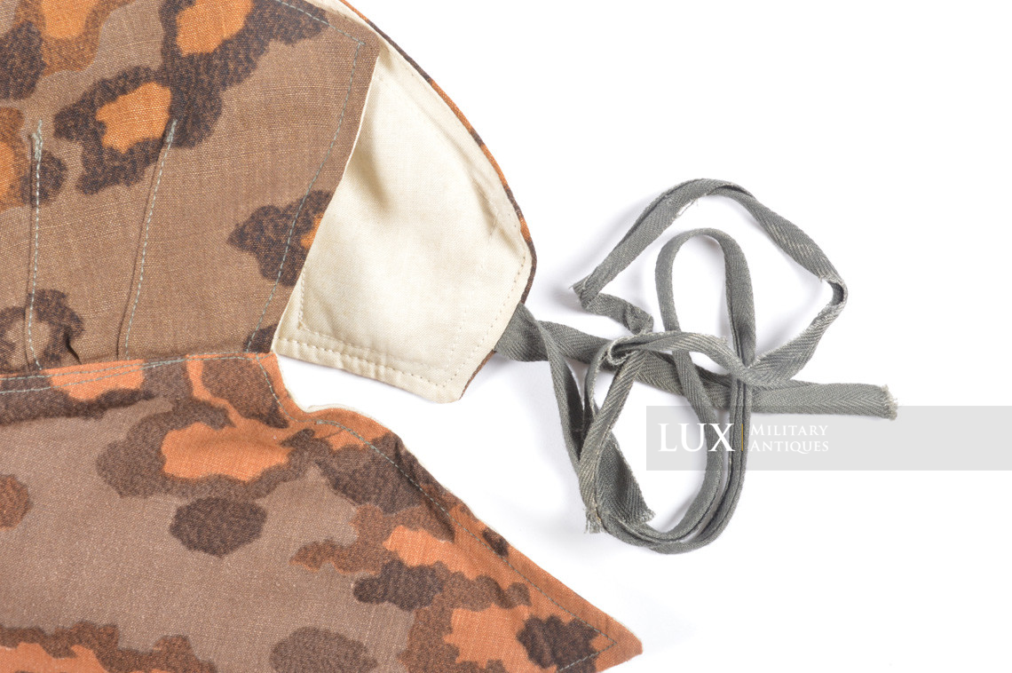 Waffen-SS Oak Leaf « A » autumn reversible to white winter camouflage hood - photo 12