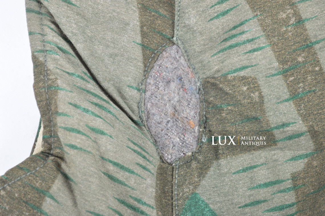 Heer / Luftwaffe splinter pattern camouflage / white reversible winter hood - photo 7