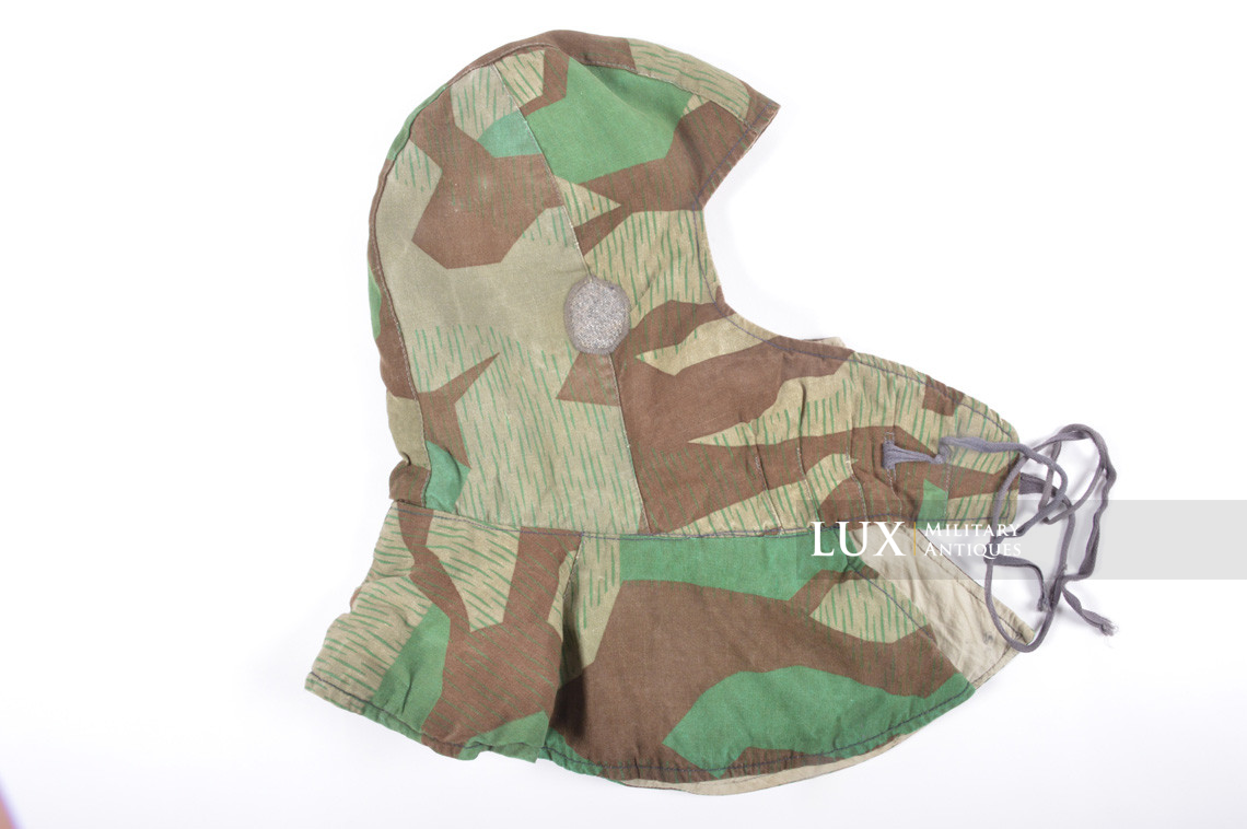 Heer / Luftwaffe splinter pattern camouflage / white reversible winter hood - photo 9