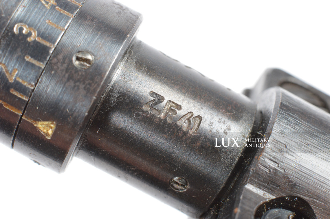 Lunette allemande ZF41, « cxn » - Lux Military Antiques - photo 12