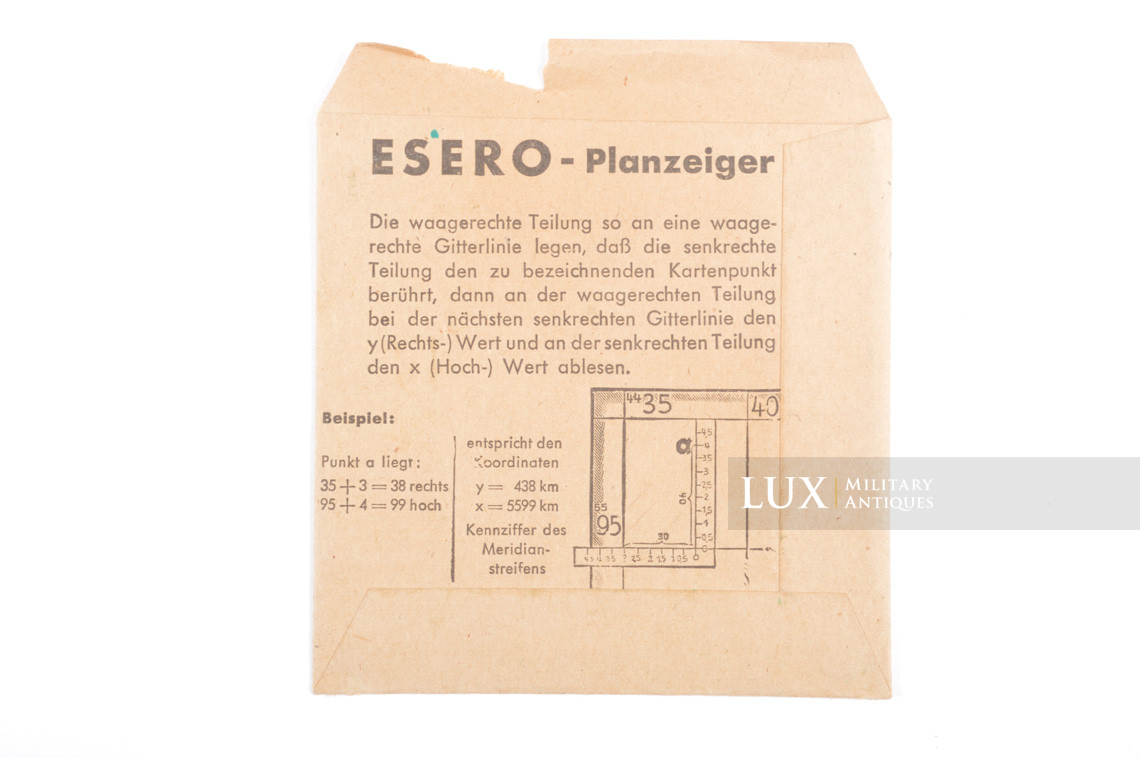 Règle allemande pour mesure sur carte « ESERO PLANZEIGER » - photo 10