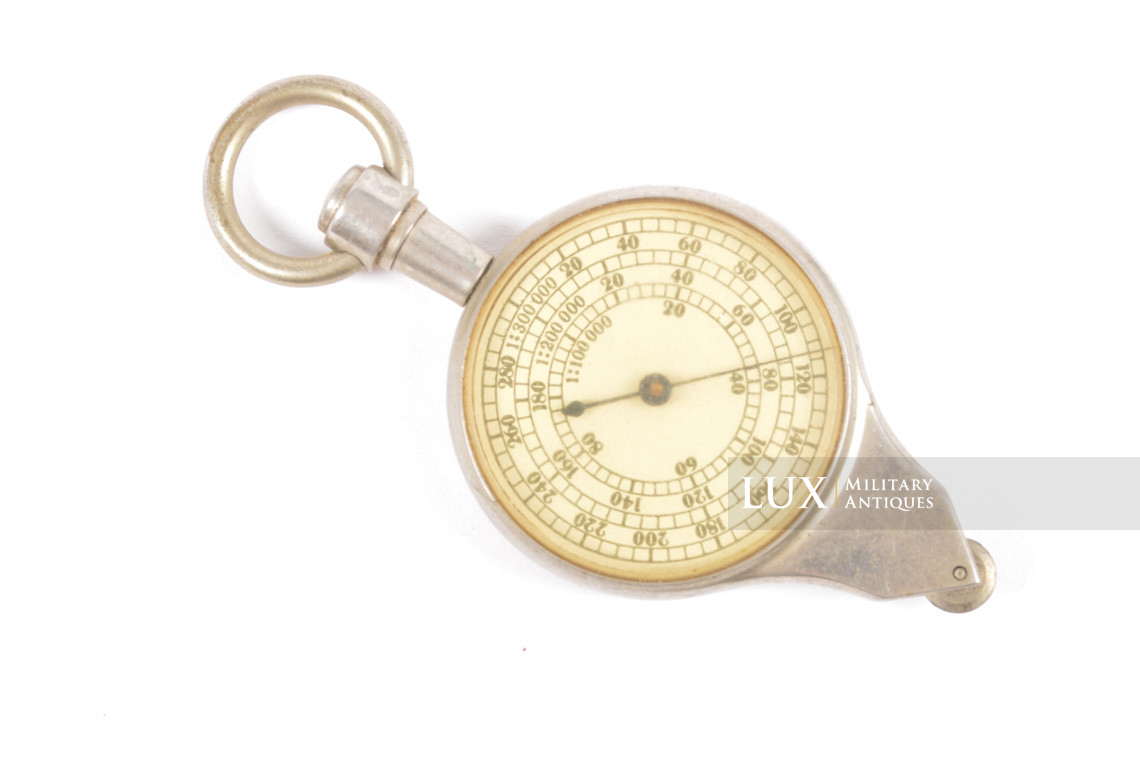 Accessoire allemand de mesure de distance sur carte, « Kurvenmesser » - photo 4