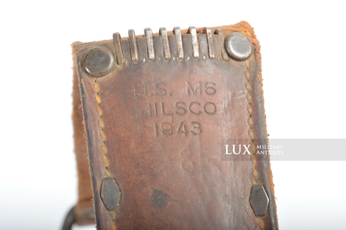 USM6 leather sheath, « MILSCO 1943 » - photo 10