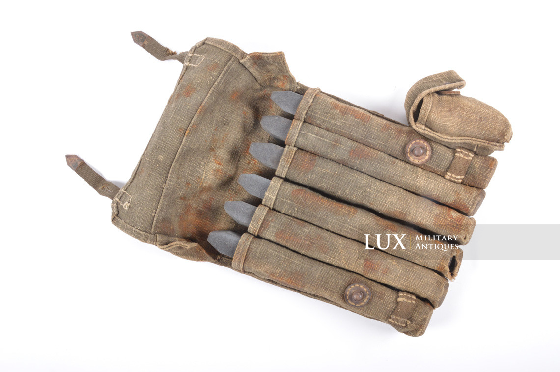 Rare early German MP38/40 six-cell pouch, « green web » - photo 17