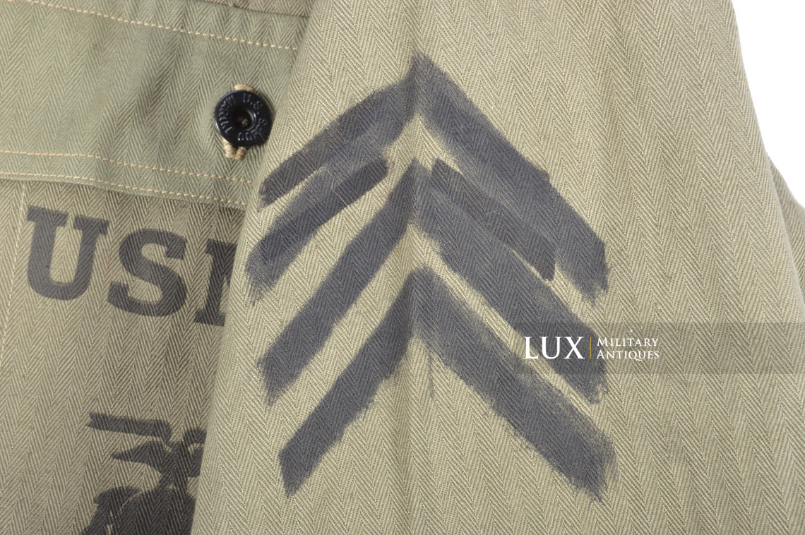 USMC HBT combat jacket - Lux Military Antiques - photo 13
