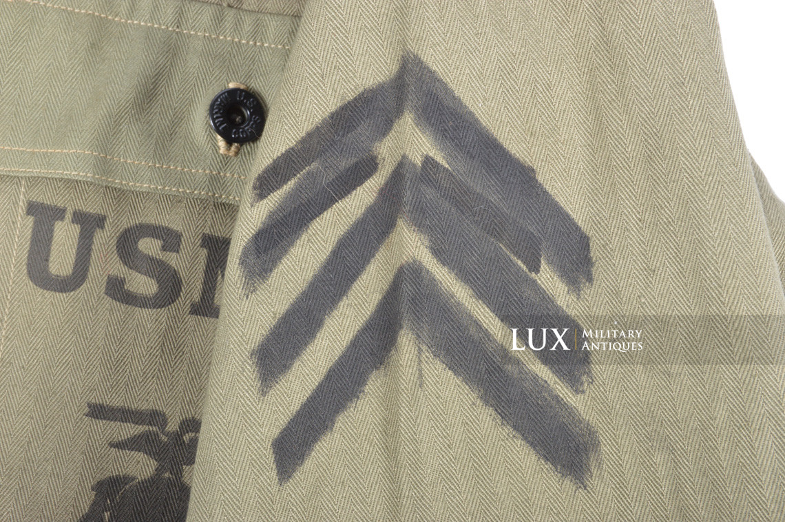 USMC HBT combat jacket - Lux Military Antiques - photo 12