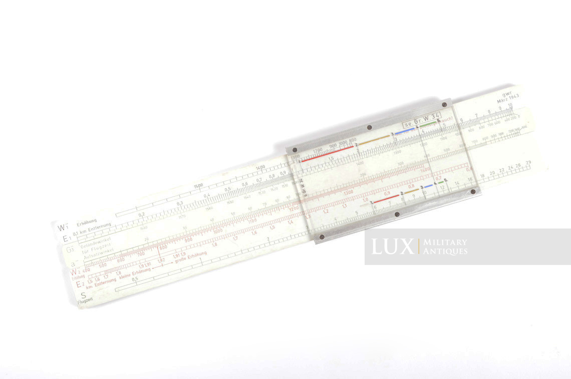 German 8cm mortar distance gauges calculation device - photo 13