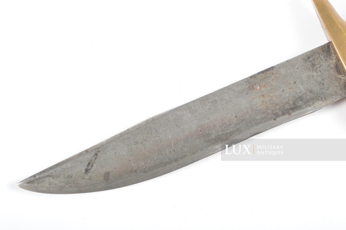 WWII US fighting knife by Richtig, « F.J.R. / CLARKSON NEBRASKA » - photo 11