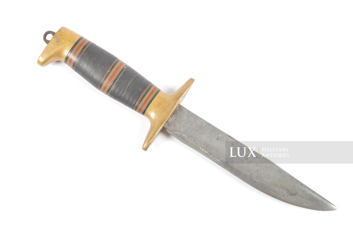 WWII US fighting knife by Richtig, « F.J.R. / CLARKSON NEBRASKA » - photo 12