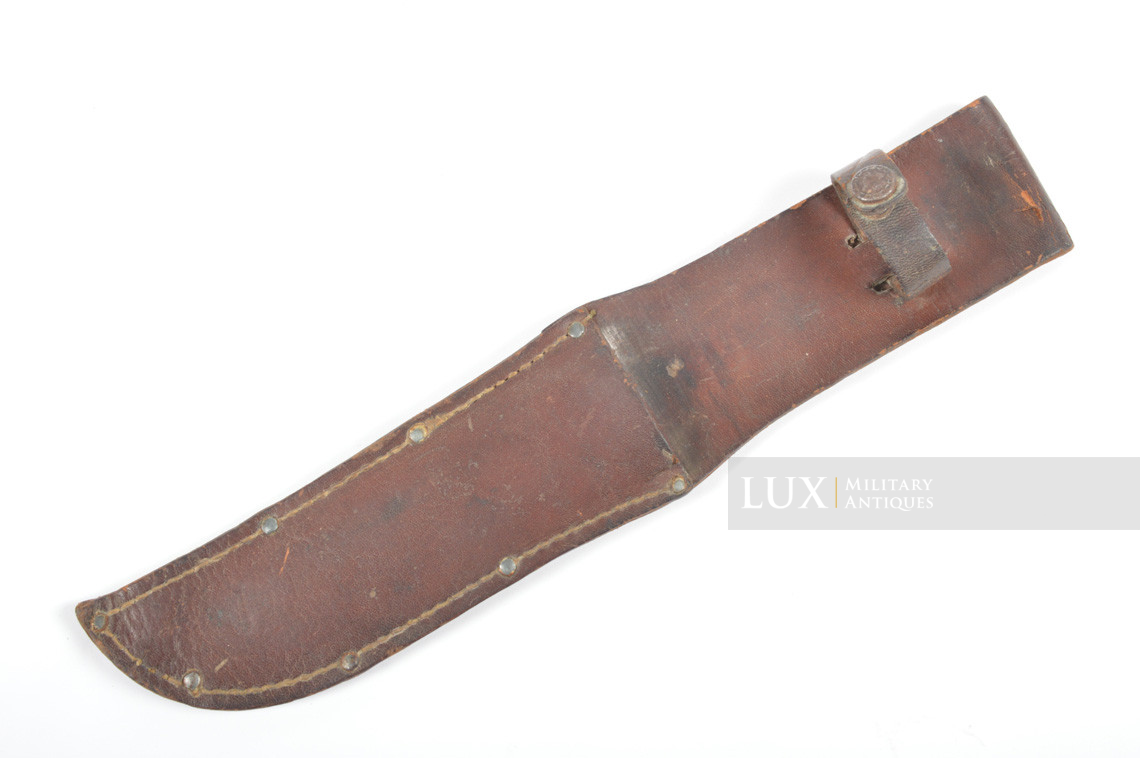 WWII US fighting knife by Richtig, « F.J.R. / CLARKSON NEBRASKA » - photo 17