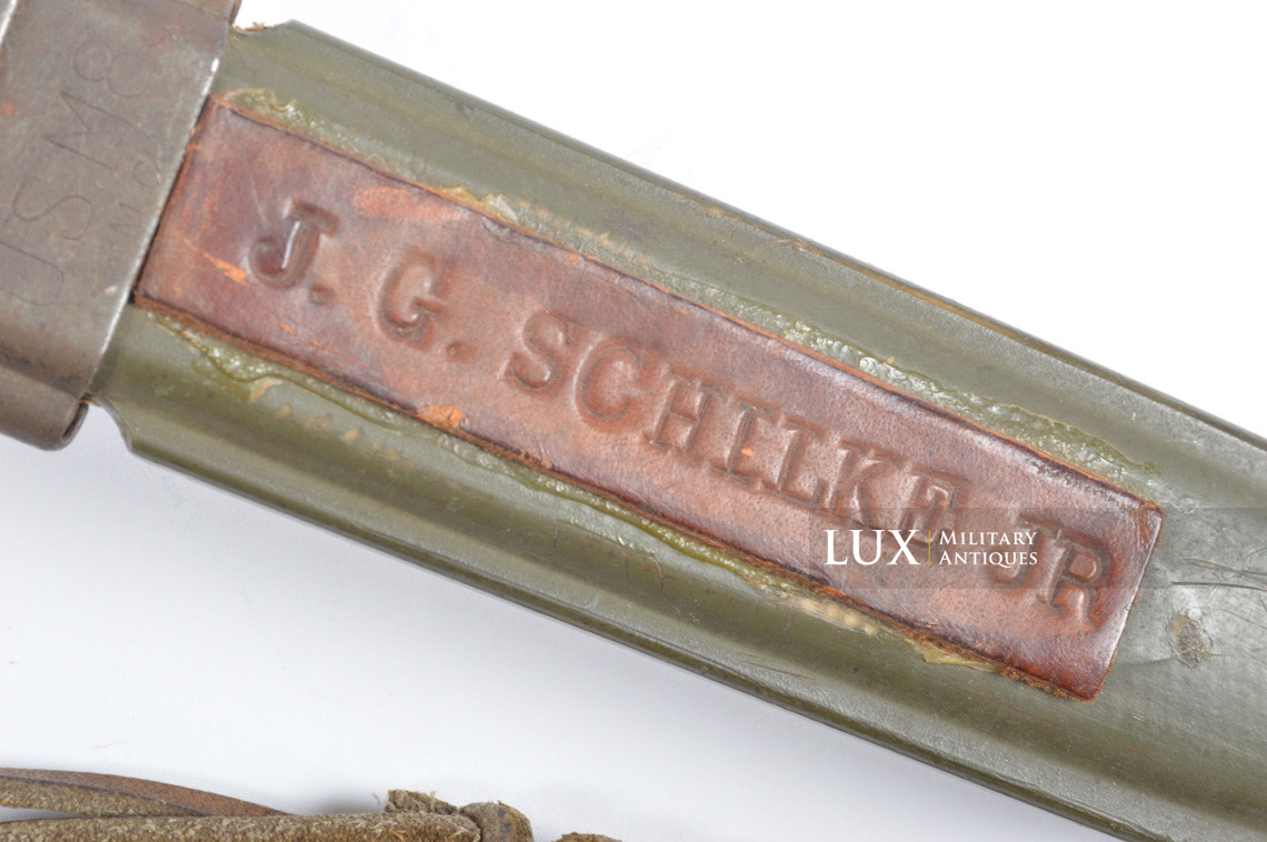 USM3 trench knife & personalized USM8 scabbard, « IMPERIAL » - photo 17