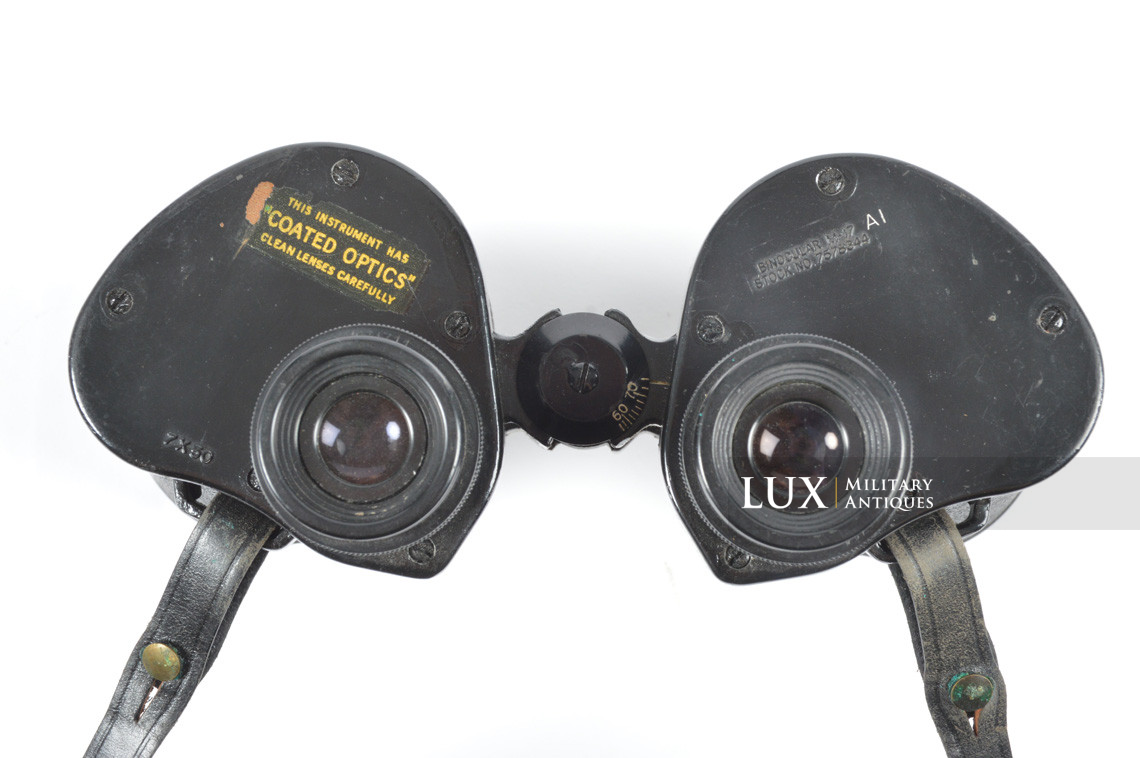 Jumelles US Army M17 « 7x50 » avec étui en cuir, « état neuf » - photo 9