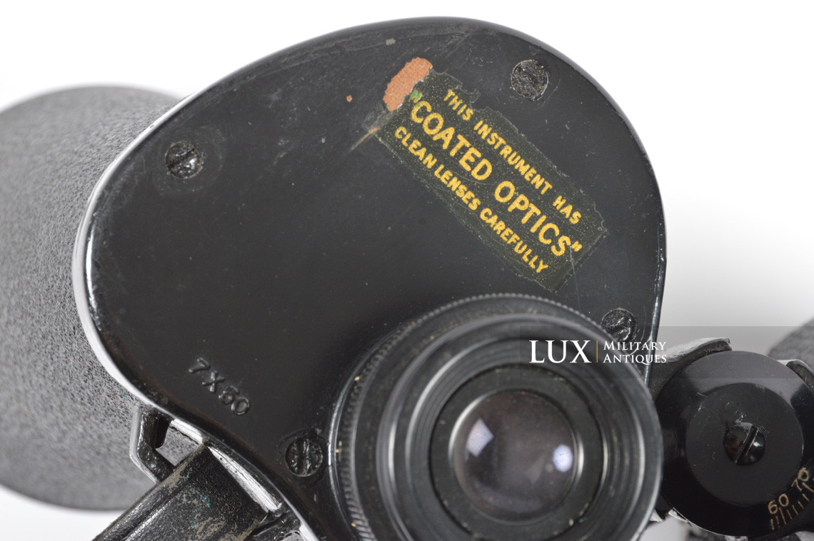 Jumelles US Army M17 « 7x50 » avec étui en cuir, « état neuf » - photo 10