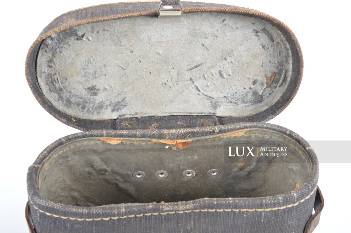 German 7x50 power binocular blue web case, « HUET PARIS » - photo 18