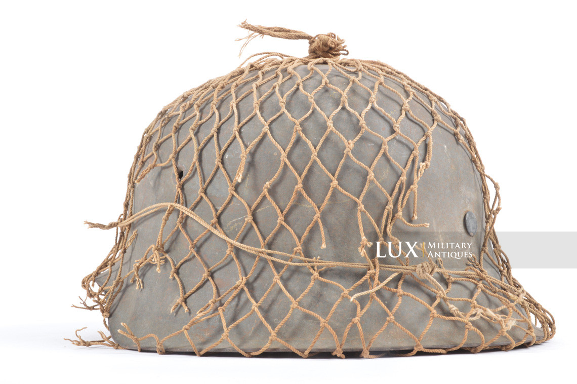 M42 German Heer / Waffen-SS netted combat helmet, « untouched / as-found » - photo 13
