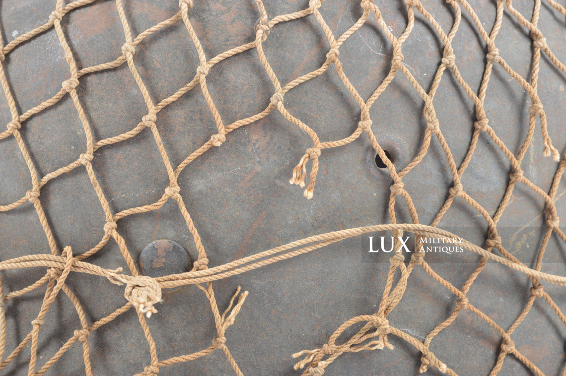 M42 German Heer / Waffen-SS netted combat helmet, « untouched / as-found » - photo 17