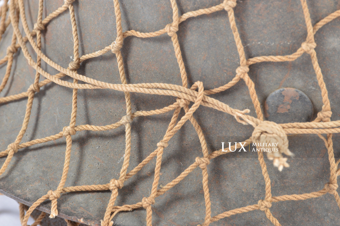 M42 German Heer / Waffen-SS netted combat helmet, « untouched / as-found » - photo 20
