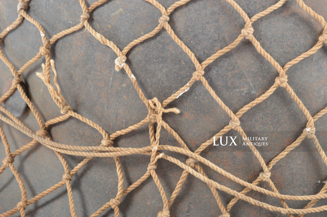 M42 German Heer / Waffen-SS netted combat helmet, « untouched / as-found » - photo 22