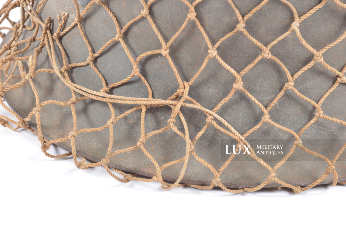 M42 German Heer / Waffen-SS netted combat helmet, « untouched / as-found » - photo 28