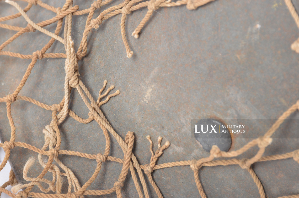 M42 German Heer / Waffen-SS netted combat helmet, « untouched / as-found » - photo 31