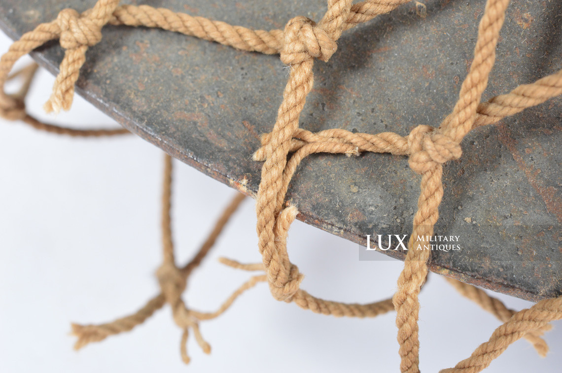 M42 German Heer / Waffen-SS netted combat helmet, « untouched / as-found » - photo 47