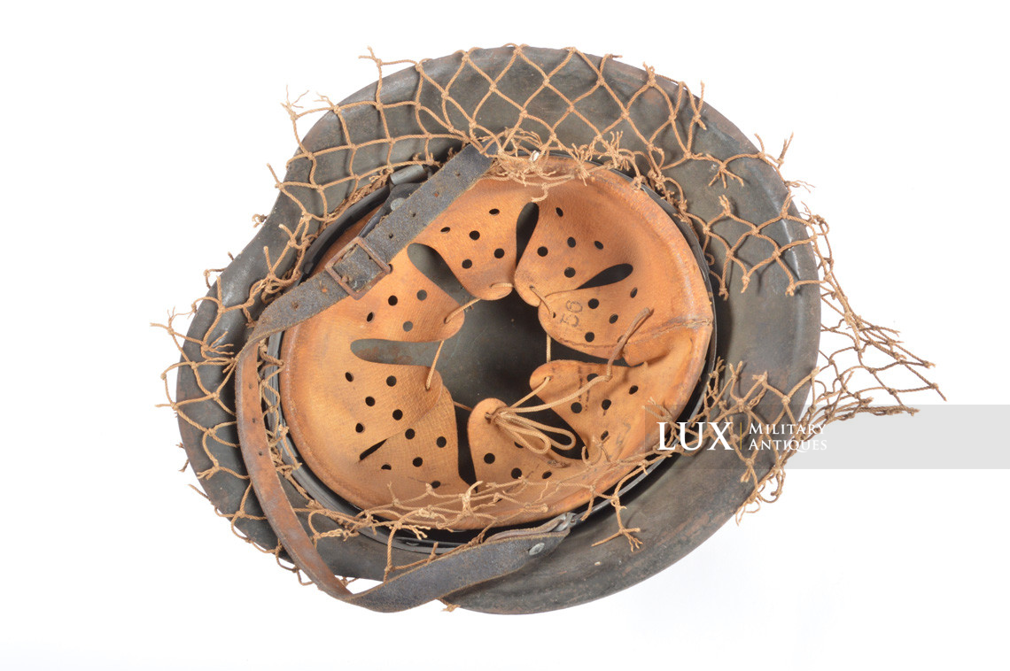 M42 German Heer / Waffen-SS netted combat helmet, « untouched / as-found » - photo 50