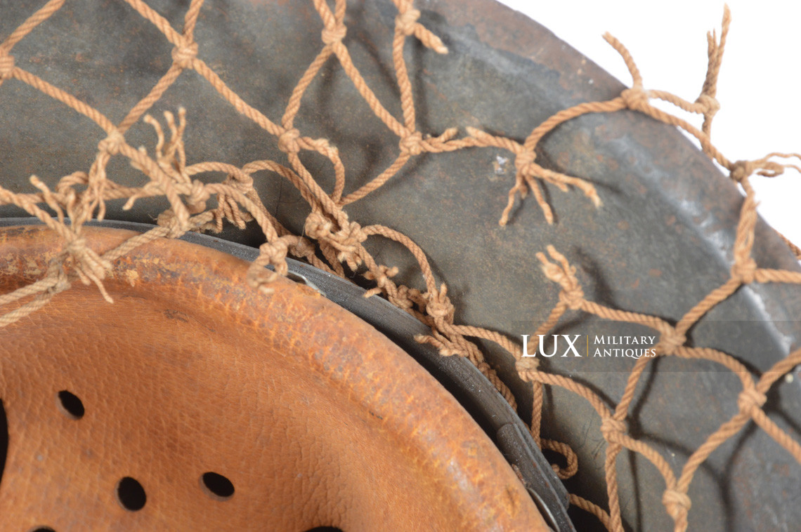 M42 German Heer / Waffen-SS netted combat helmet, « untouched / as-found » - photo 52
