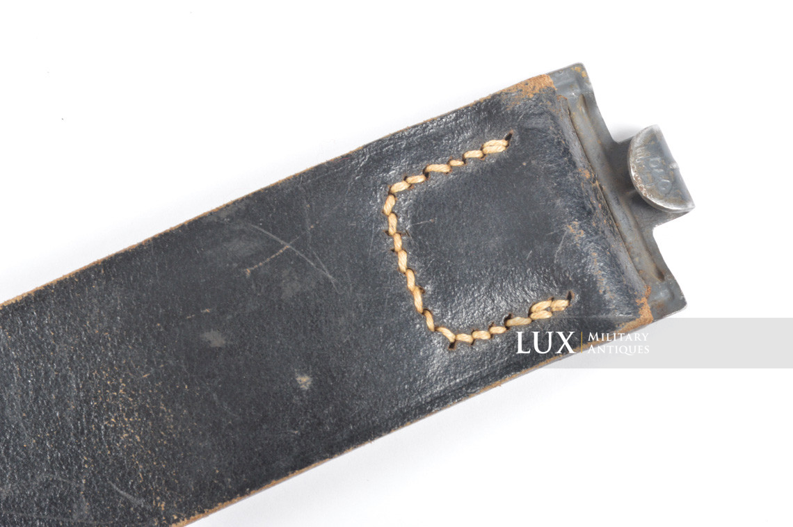 German Luftwaffe combat service leather belt, « 1941 » - photo 7